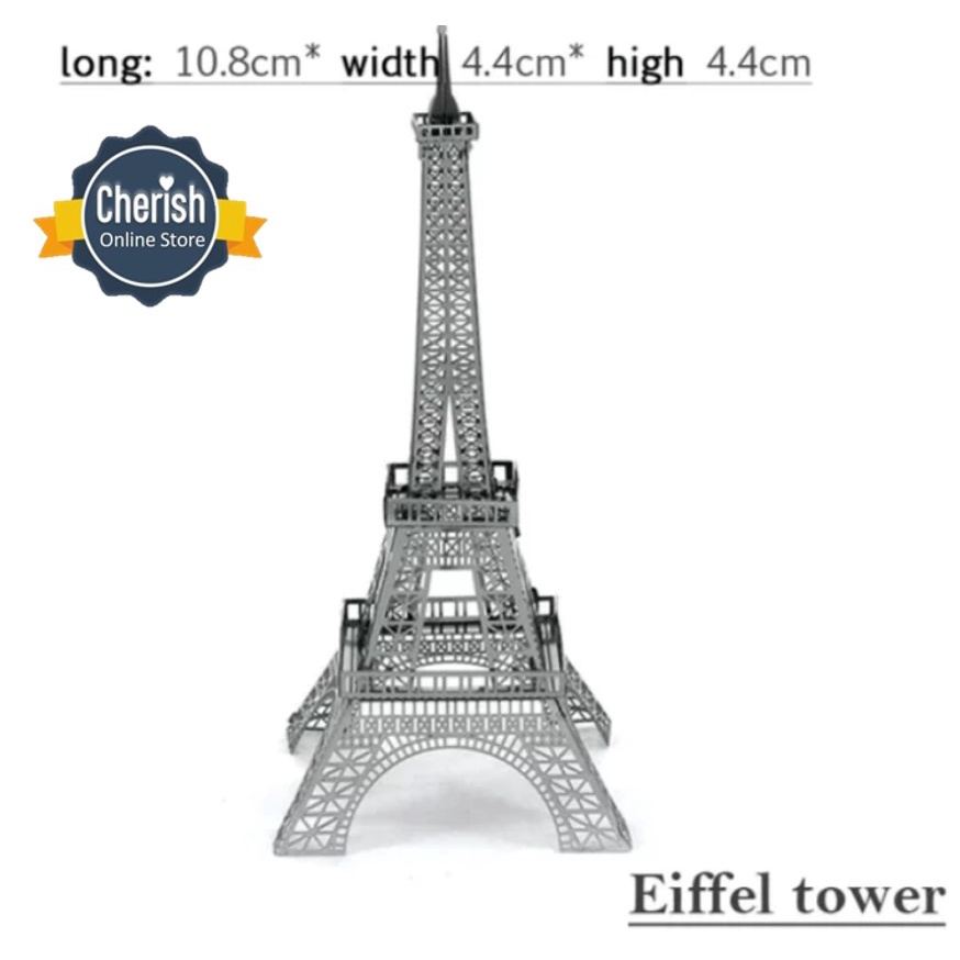 Puzzle 3D Miniatur EIFFEL TOWER Metal Puzzle MB-036