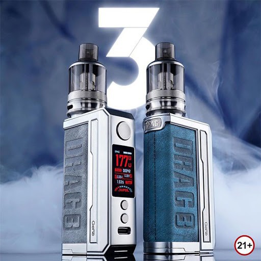 AUTHENTIC VOPOO DRAG 3 177W MOD + TPP POD TANK