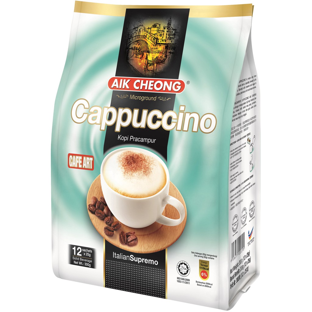 

Aik Cheong Cafe Art Cappuccino 300gr