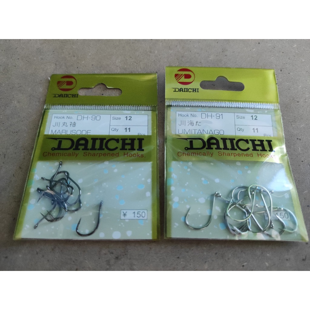 Mata kail Daichi / pancing Daiichi tipe DH91 DH92 dan DH 6