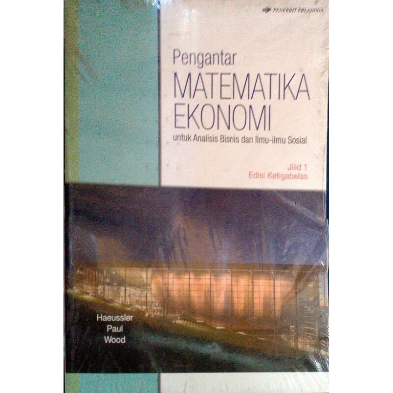

PENGANTAR MTK EKO UTK ANALISIS BISNIS DAN ILMU ILMU SOSIAL JL 1 ED 13