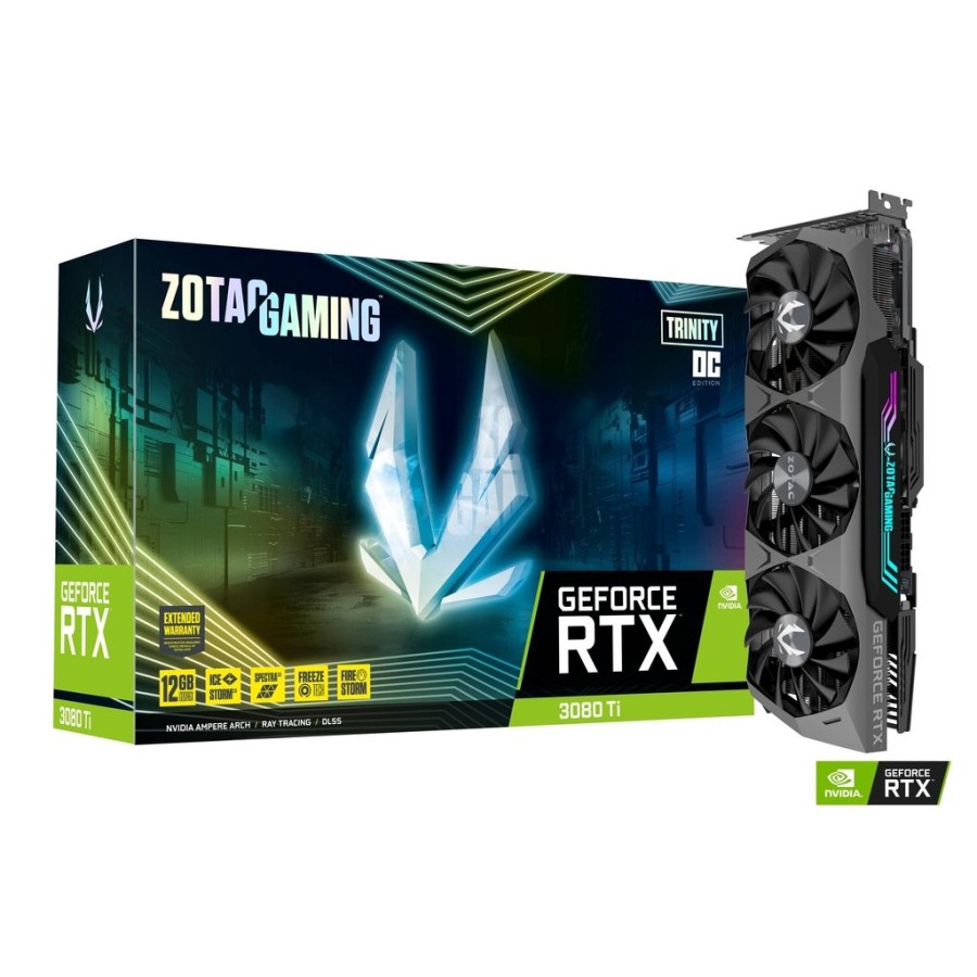 ZOTAC RTX 3080 TI TRINITY OC 12GB DDR6X VGA CARD NVIDIA RTX 3080TI