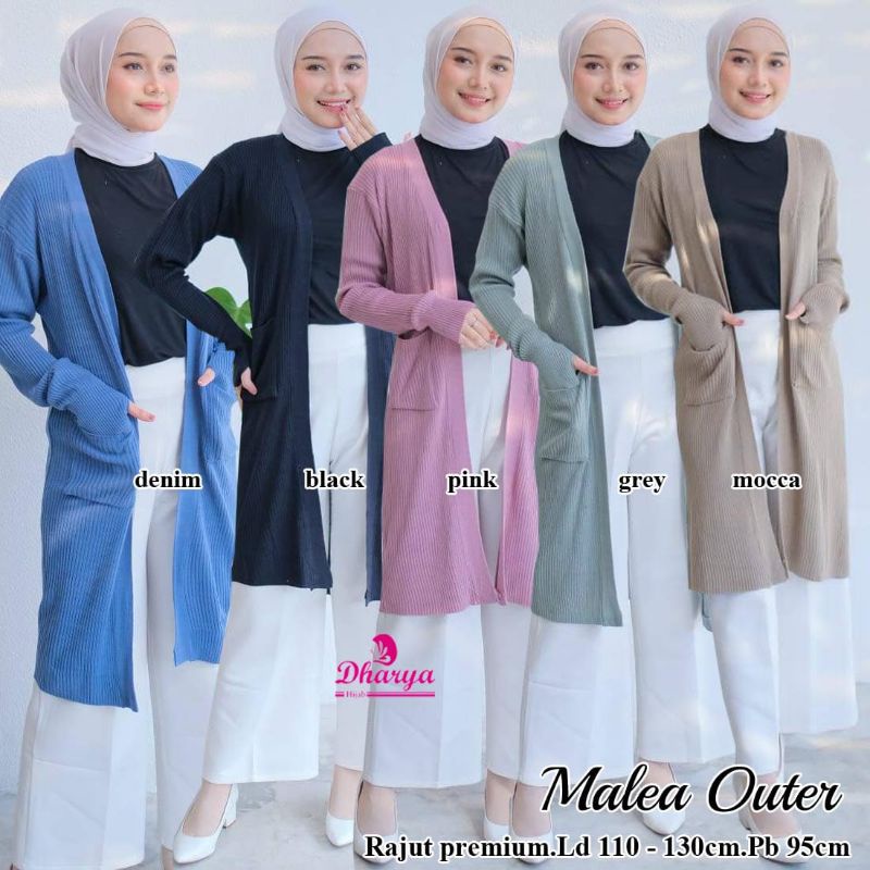 malea outer by dharya /Fashion wanita /baju lebaran 2022