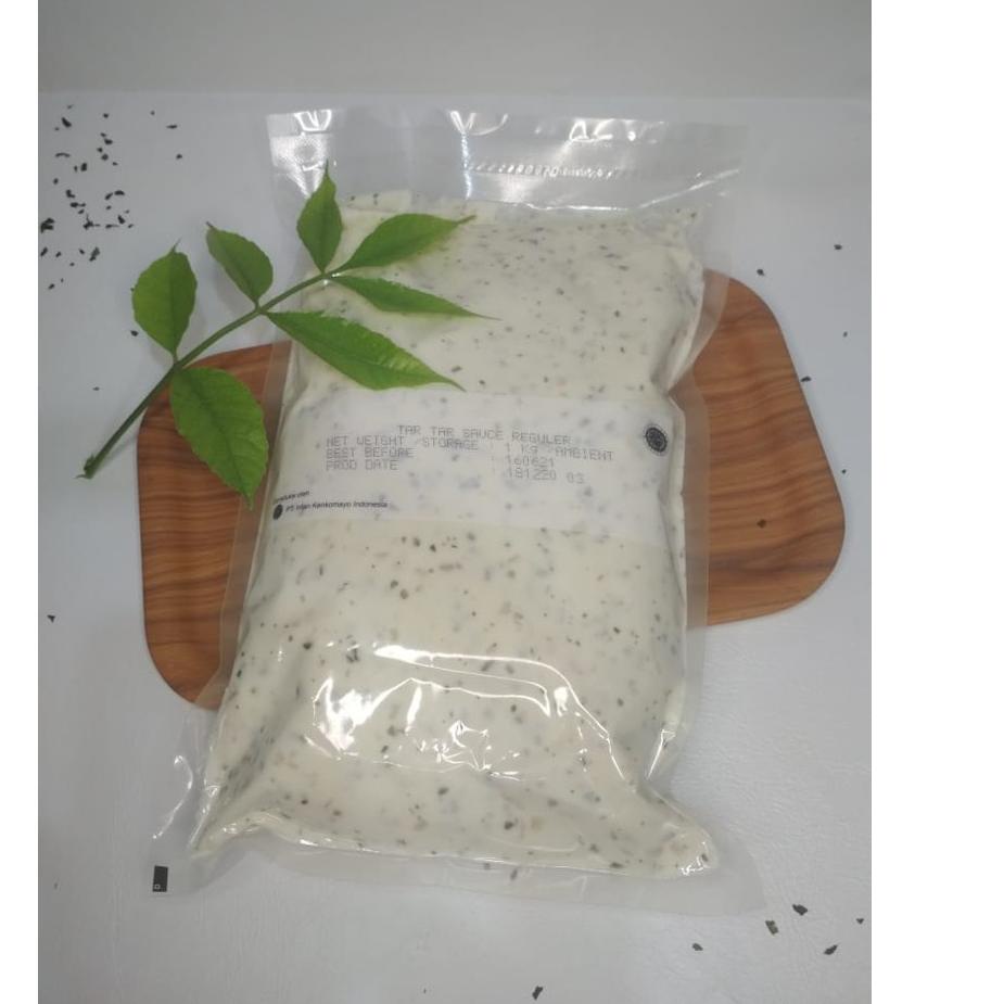 

Wow banget--PROMO TARTAR SAUCE Saus Mayo Tar-Tar 1 Kg Halal │ Saos Salad