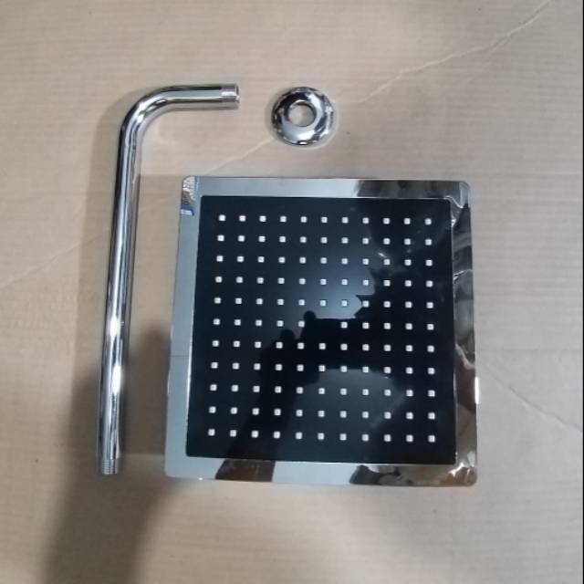 Wallshower/ Shower Tanam Tembok JUMBO 22 CM / Shower Tanam Kotak minimalis PROMO MURAH