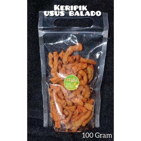 

KERIPIK USUS BALADO 100 GRAM