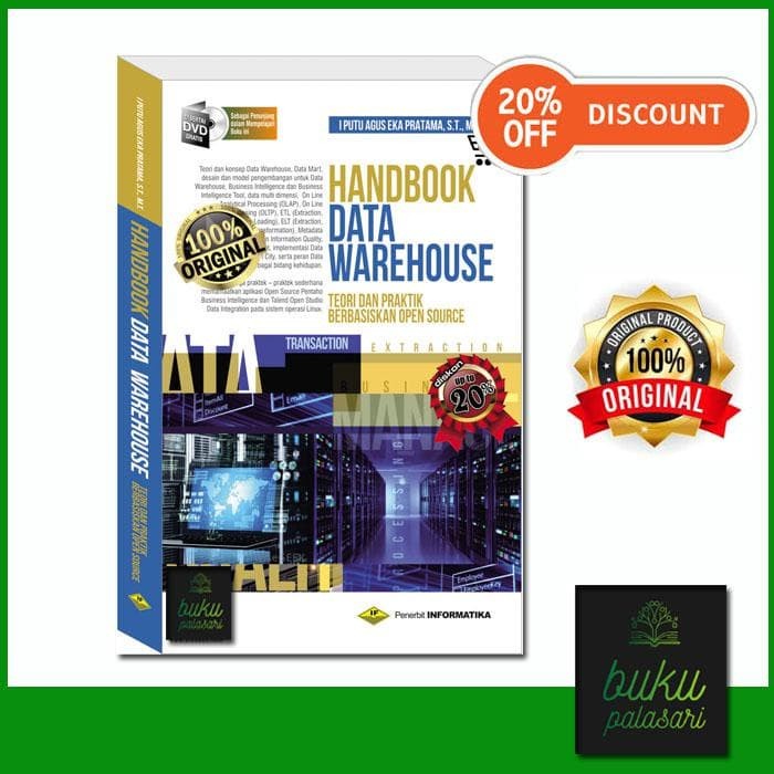 

database-buku- handbook data warehouse teori dan praktik berbasiskan open source -buku-database.