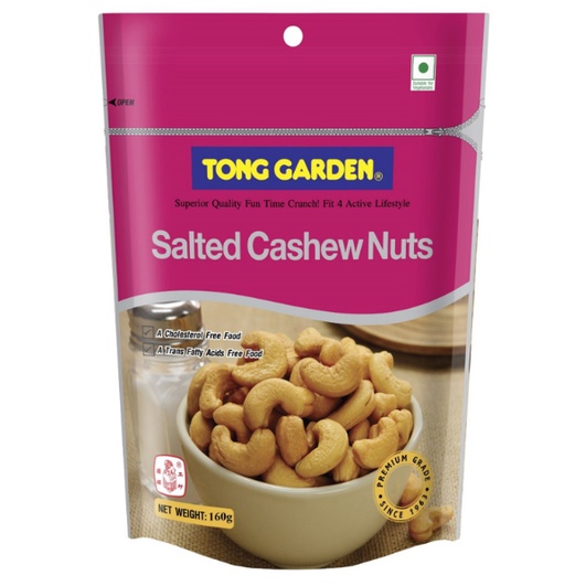 

Tong Garden Salted Cashew Nuts 160g Kacang Mede Asin