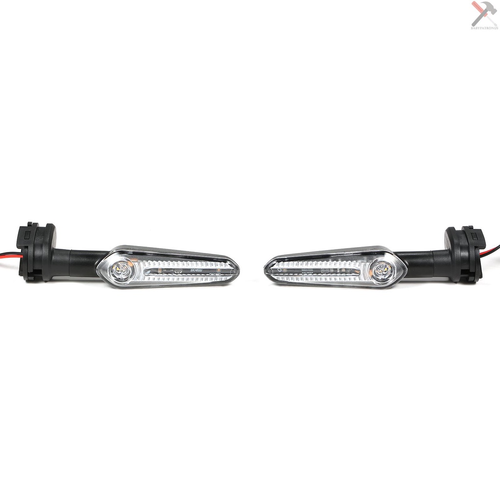 1 Pasang Lampu Sein Motor LED Untuk YAMAHA MT07 700 XJ6 FZ6 MT09 900 MT10