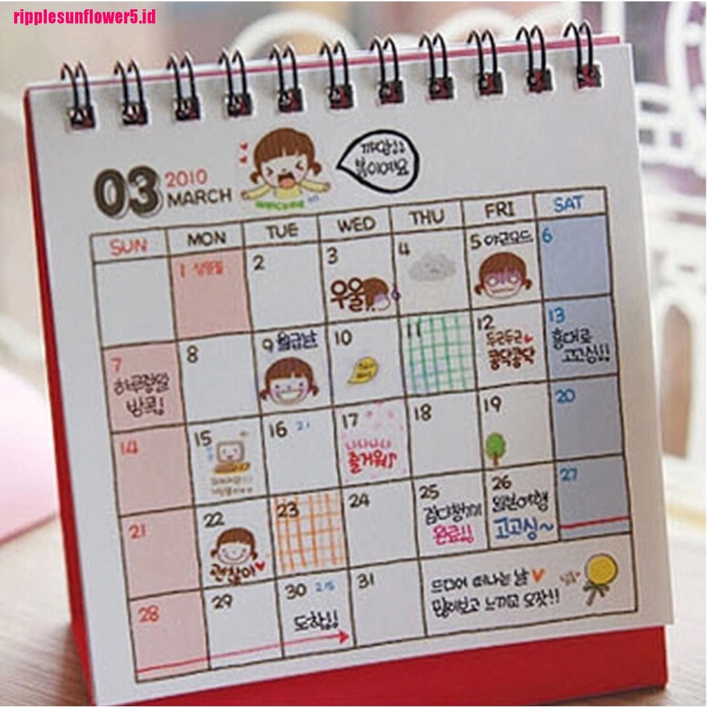 6 Lembar Stiker Motif Kartun Perempuan Untuk Dekorasi Diary / Scrapbook / Kalender