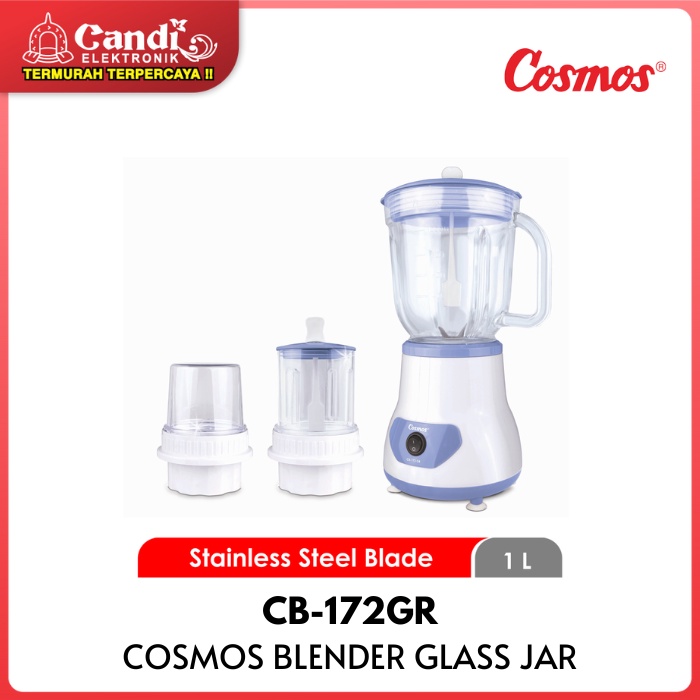 Jual COSMOS Blender Kaca 1 Liter CB-172GR | Shopee Indonesia