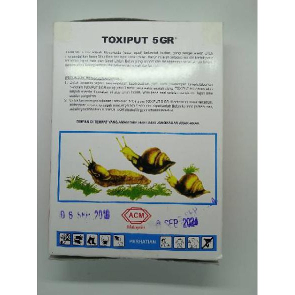 [Star] Siputox / toxiput pupuk anti siput anti bekecot. Pembasmi bekecot