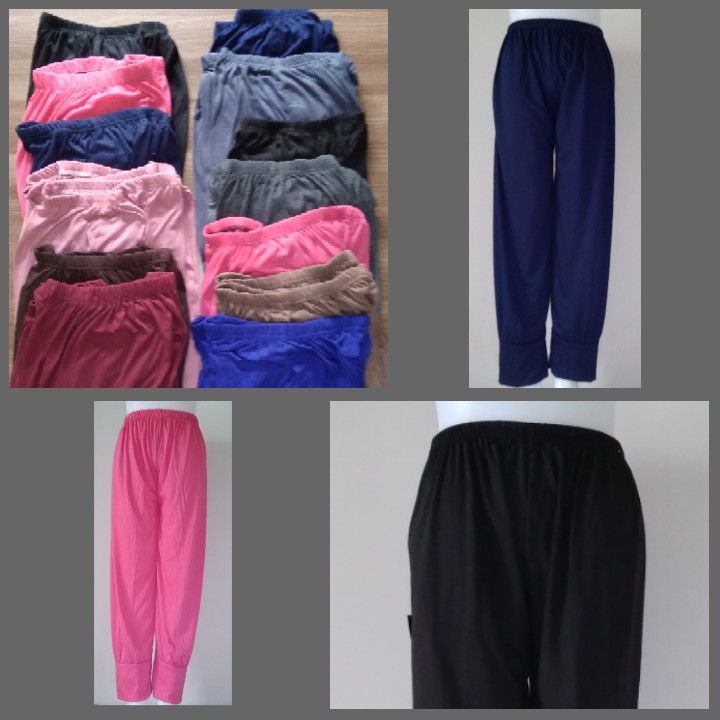 CELANA PANJANG HARIAN/ALADIN/CELANA SANTAI WANITA DEWASA JUMBO-BAN