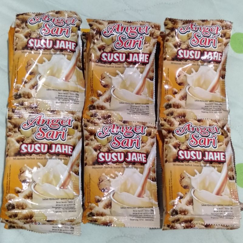 

Anget sari susu jahe 28g X10 g