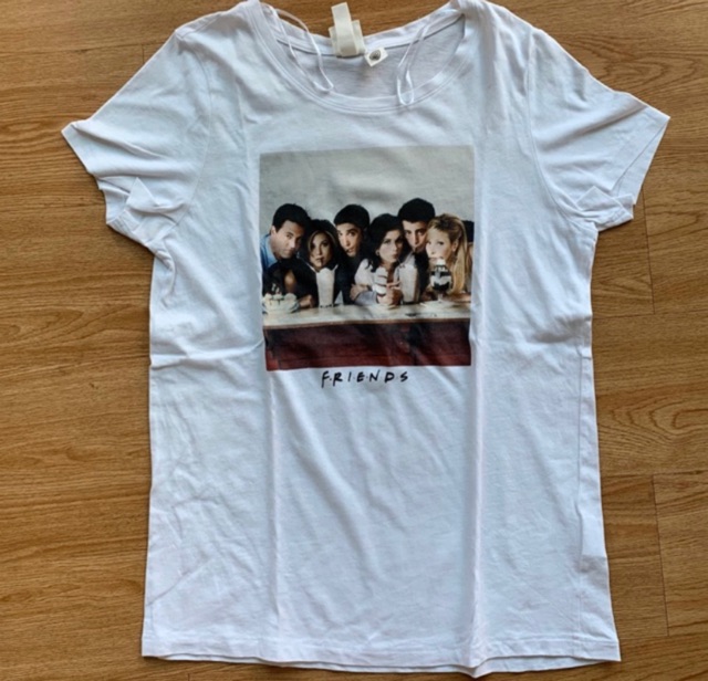 Preloved h&m friends t shirt