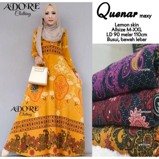 ORIN Maxy - Gamis Lemon Skin Premium Busui / R.8 - 035-4899