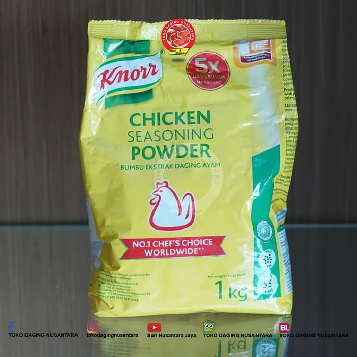 

PRODUK TERBAIK - KNORR CHICKEN SEASONING POWDER 1 KG
