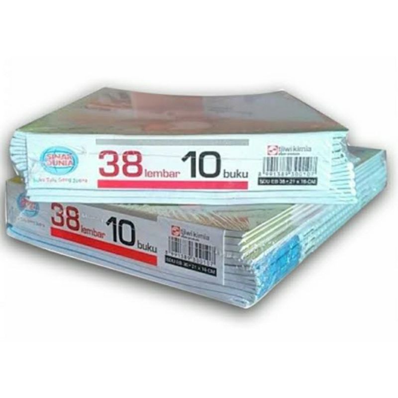 

BUKU SINAR DUNIA ISI 38 LEMBAR