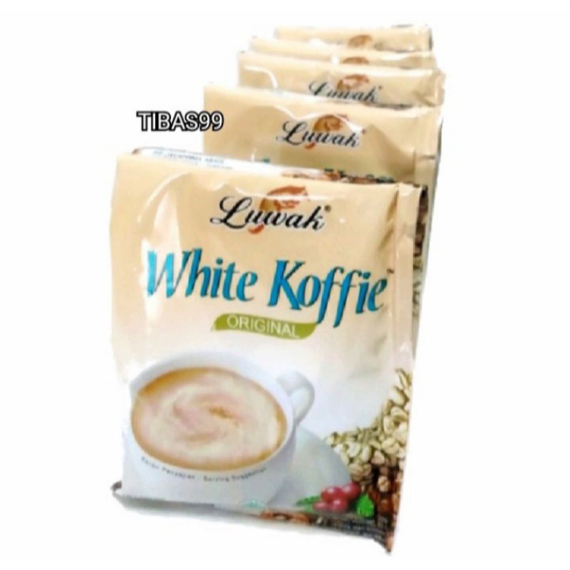 

LuwakWhiteKoffieOriginalSachet20gisi10pcs