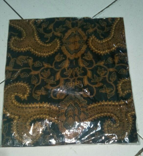 Promo Bswart Batik Hrb026 Kenongo Hem Pendek Padi Pekalongan M L Xl
