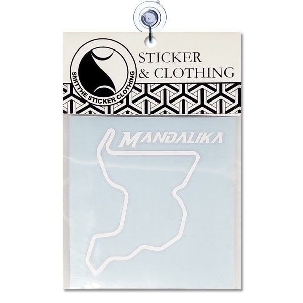 Stiker MANDALIKA Sirkuit Cutting Sticker Decal untuk aksesoris Mobil Motor