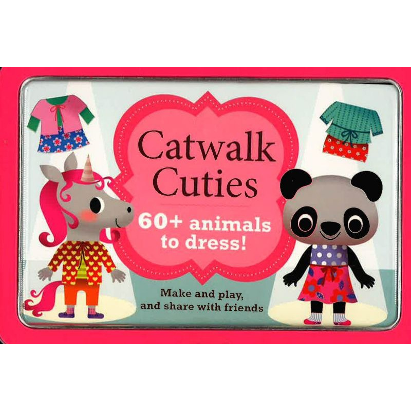 

BBW CATWALK CUTIES 60 ANIMAL TO DRESS TIN BOX BBW SALE MINI TIN BOX ACTIVITY PACK
