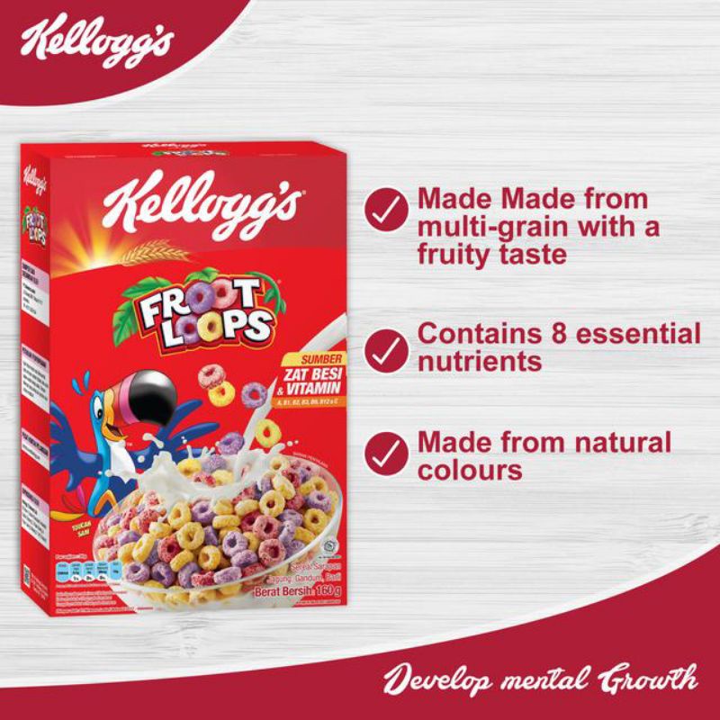 KELLOGG'S FROOT LOOPS 160gr