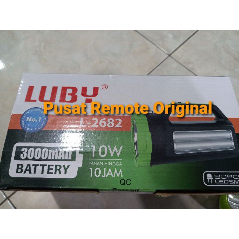 SENTER EMERGENCY LUBY 10W L-2682 ORIGINAL ASLI 3000MAH