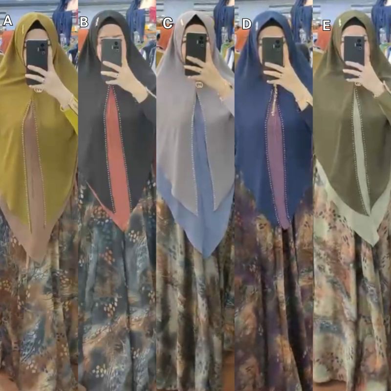 MADEENA SYARI BY ARSYAKAYLA GAMIS TERBARU GAMIS SYARI ORIGINAL SET SYARI