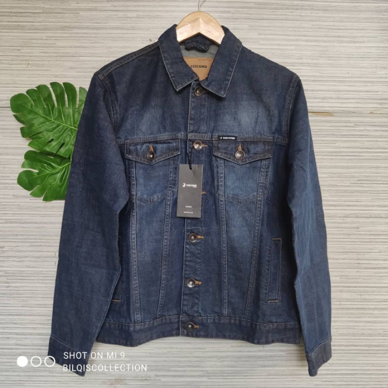 Jaket jeans 3second original