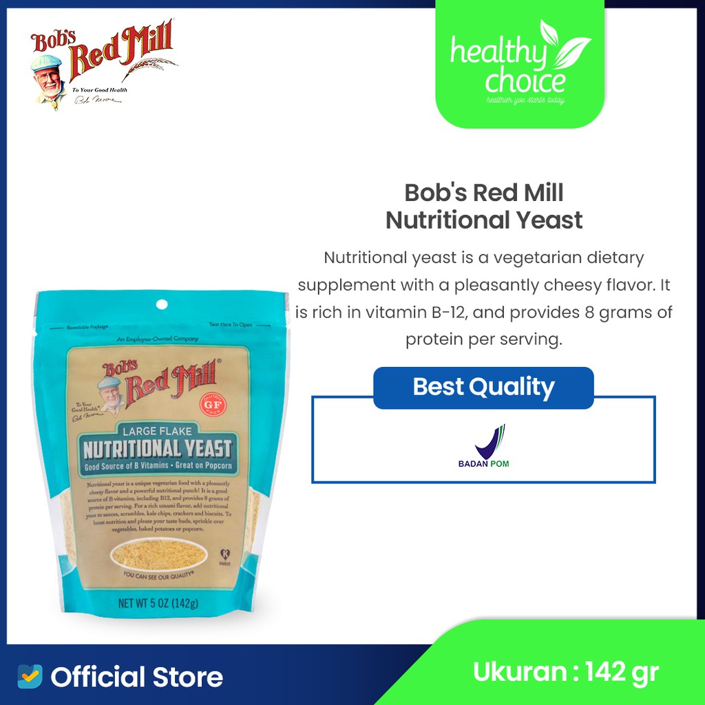 

Bob's Red Mill Nutritional Yeast 142 gr