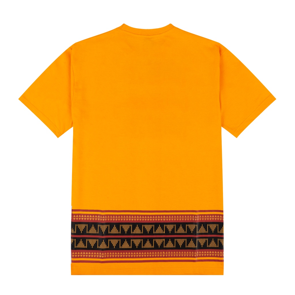Kaway T-shirt TAPS BROKE YELLOW