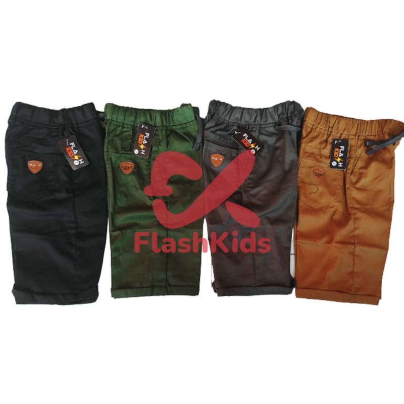 Grosir Flashkids chino pendek 468/101214/161820