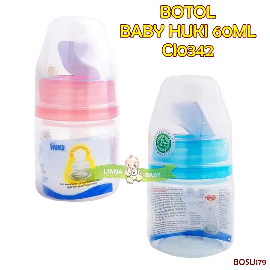 BOSU179 BOTOL BABY HUKI 60ML CI0342