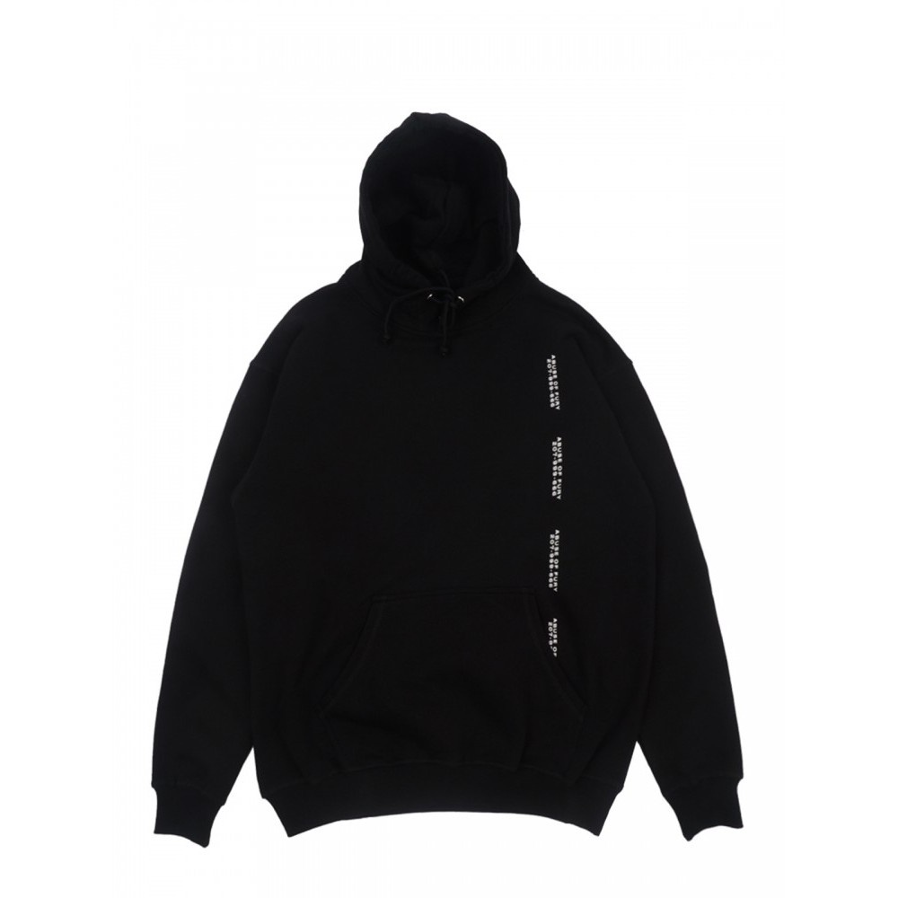 EASTHOOD CLOTHING JACKET HOODIE ABUSE OF FURY BLACK