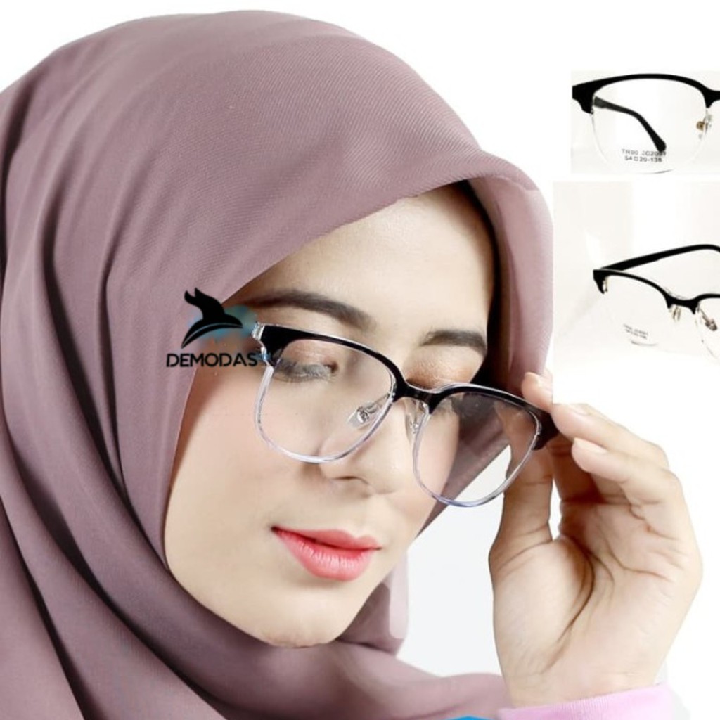 DEMODAS DG2091 Kacamata Unisex Lensa Photocromic Bluecromic Antiradiasi Blueray Minus Normal