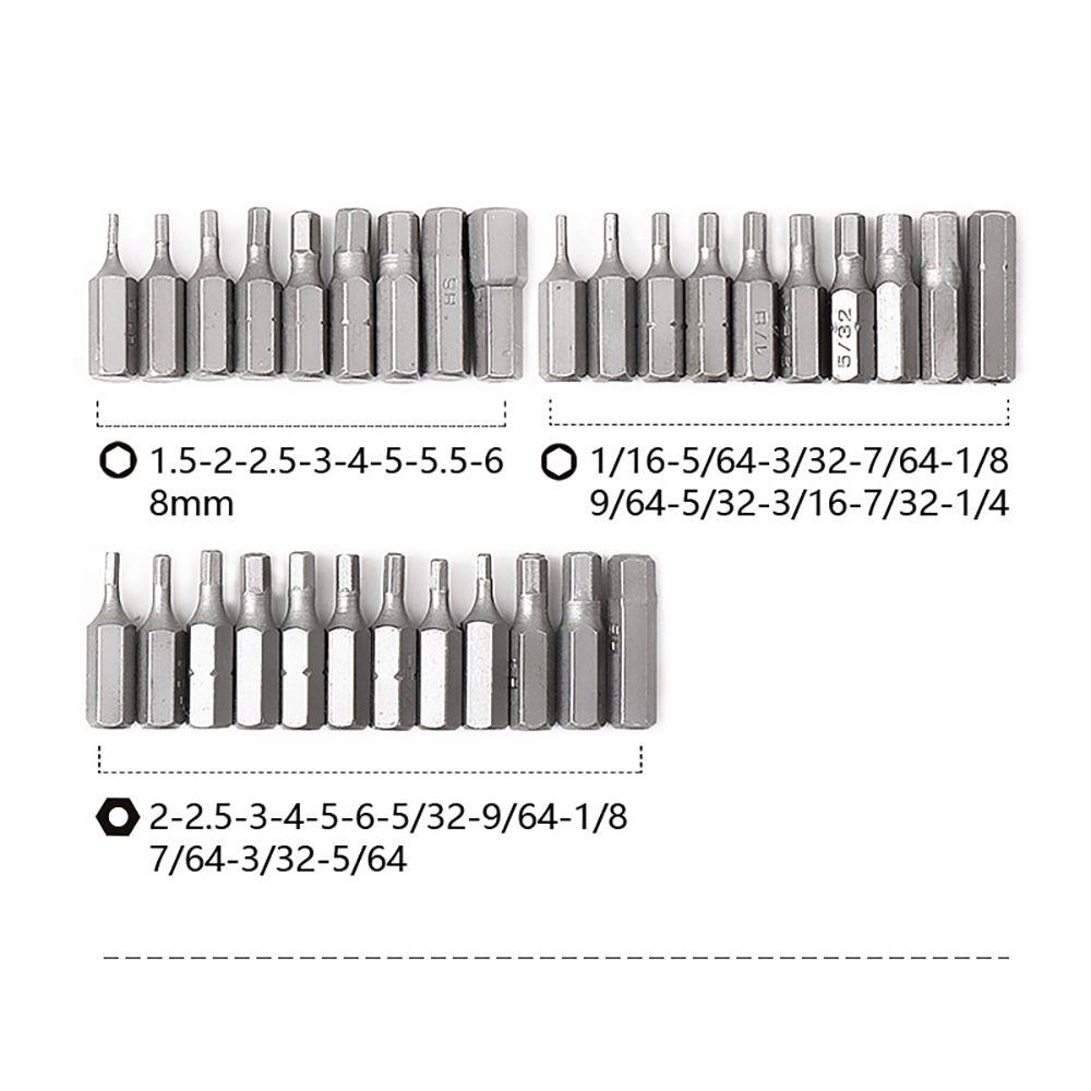 Solighter Obeng Set Alloy Chrome Vanadium Repair Hex Key