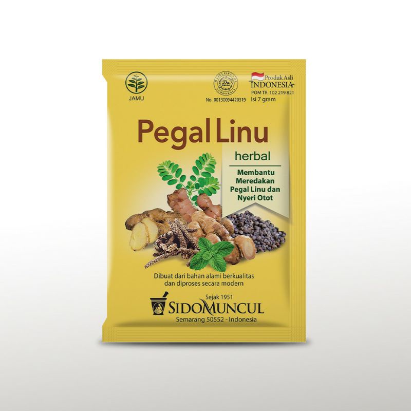 

Jamu Pegal Linu Sido Muncul 10 sachet