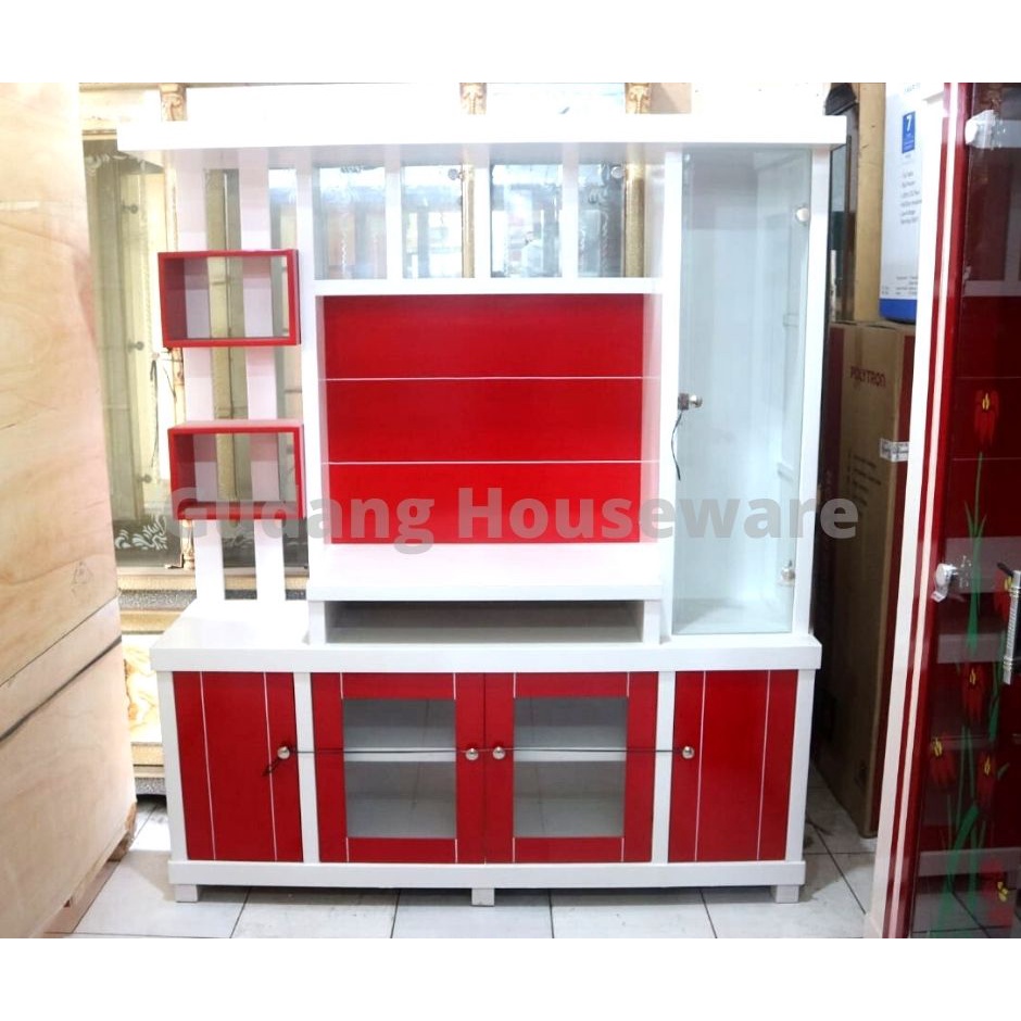 Jual Lemari Buffet Tv Tinggi Bufet Tv Rak Bufet Tingggi Bufet Murah Lemari Bufet