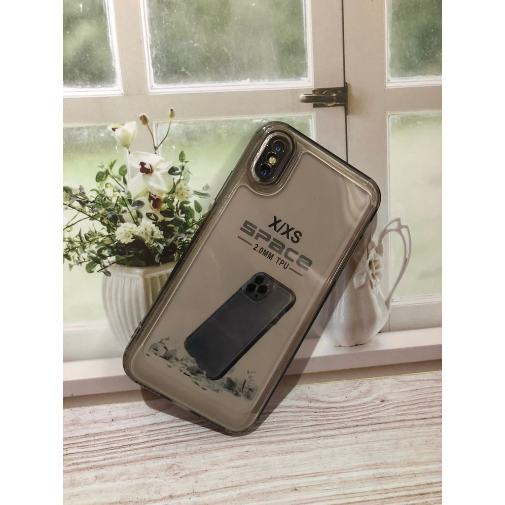 CASE APPLE IPHONE X/XS CLEAR CASE TPU SOFT CASE BENING SPACE