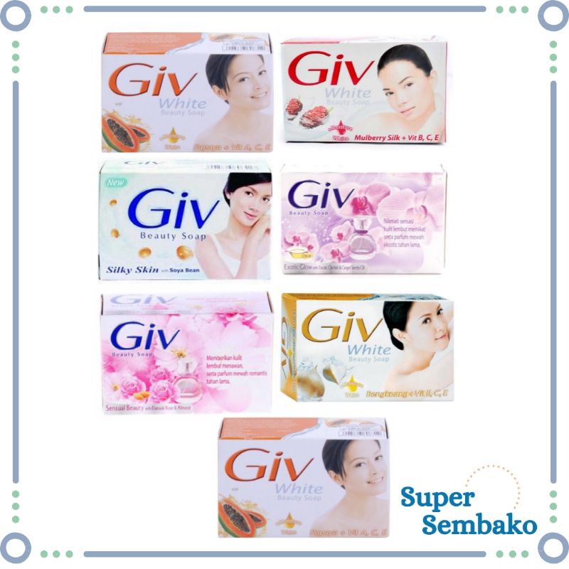 SABUN GIV WHITE BENGKOANG BATANG 76gr