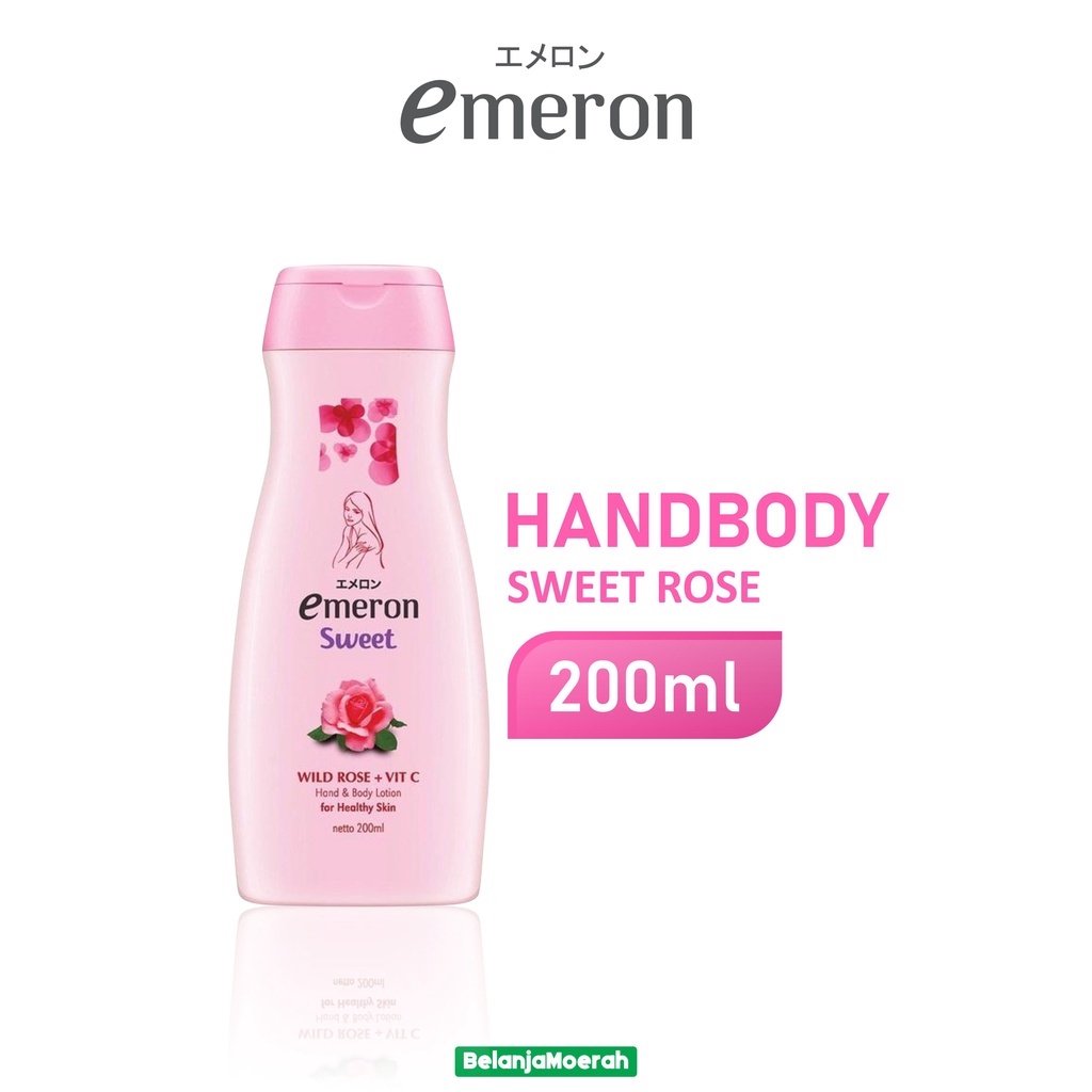 EMERON Hand body Rose Sweet 200ml