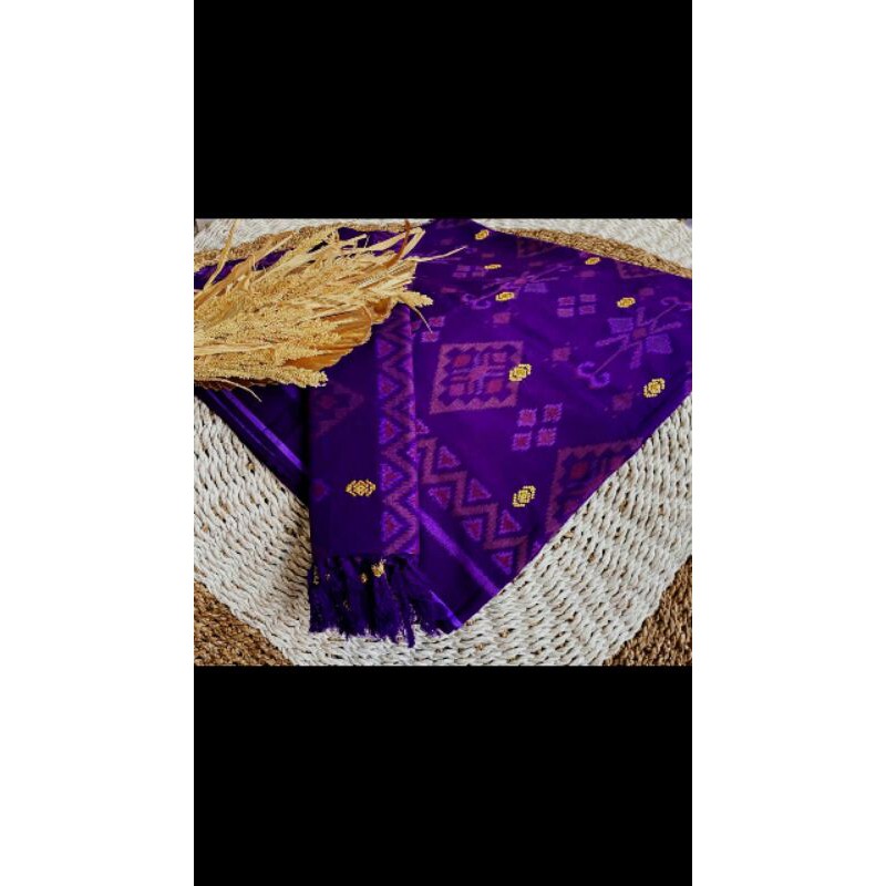 endek semi mastuli tabur set slendang