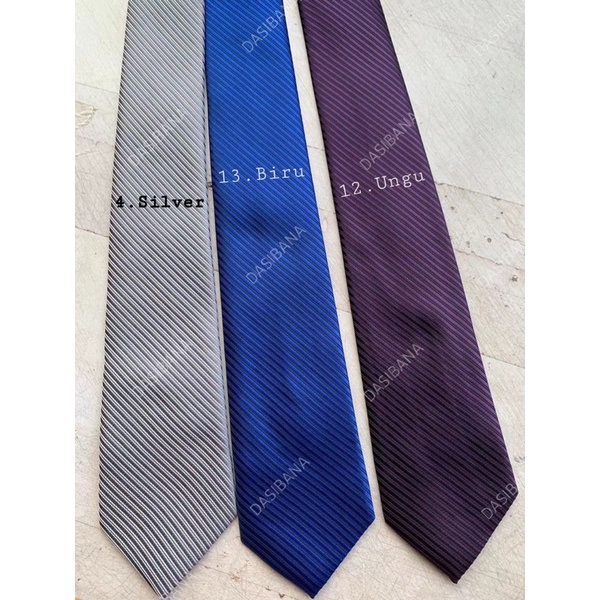 Dasi Pria Motif Salur | Dasi Dewasa Ikat Manual