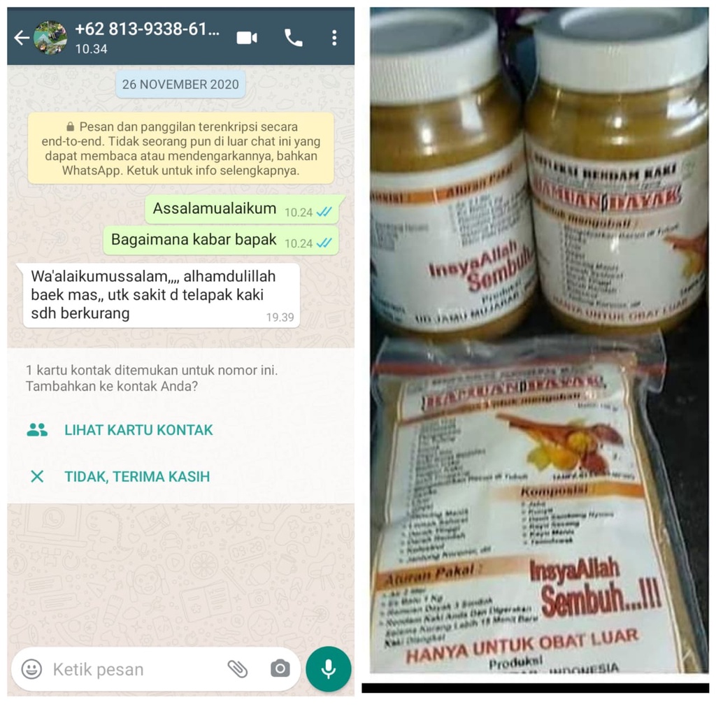 Obat Herbal RAMUAN DAYAK 100 g Untuk Terapi Rendam Kaki dan Tangan Cocok Untuk Pengobatan / Stroke / Asam Urat / Nyeri Sendi / Reumatik / Pengapuran / Flu Tulang / Encok / Pegel Linu / Kaki Berat Berjalan / Sakit Pinggang / Syaraf Kecepit / Tangan Kaku-6