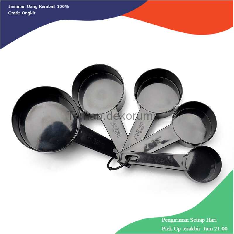 TD-AD1 ZISIZI Sendok Takar Ukur Cup Measuring Spoon 5 PCS - CF233