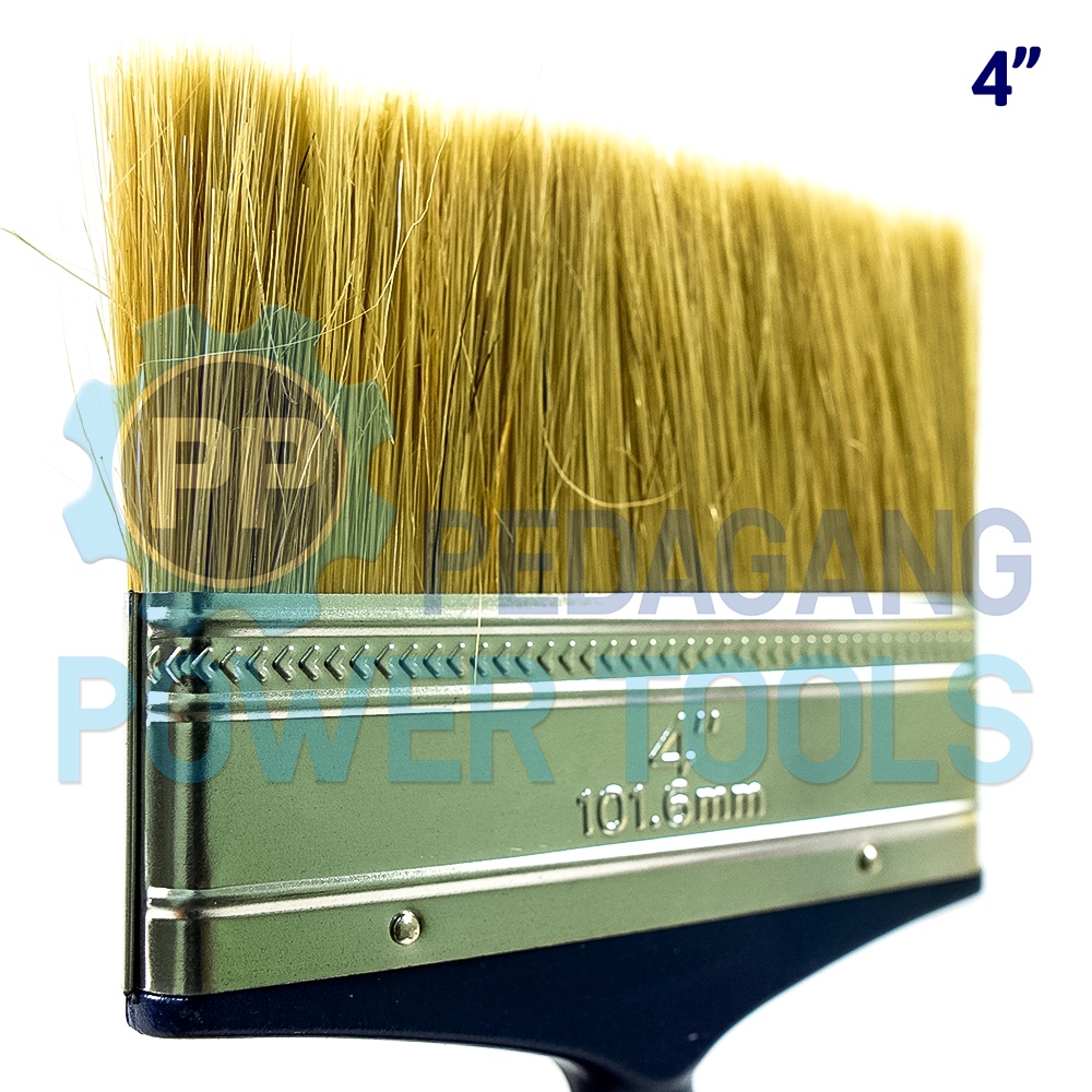 PH-822 KUAS CAT 4&quot; INCH GAGANG KAYU KOAS KWAS CAT TEMBOK PAINT BRUSH