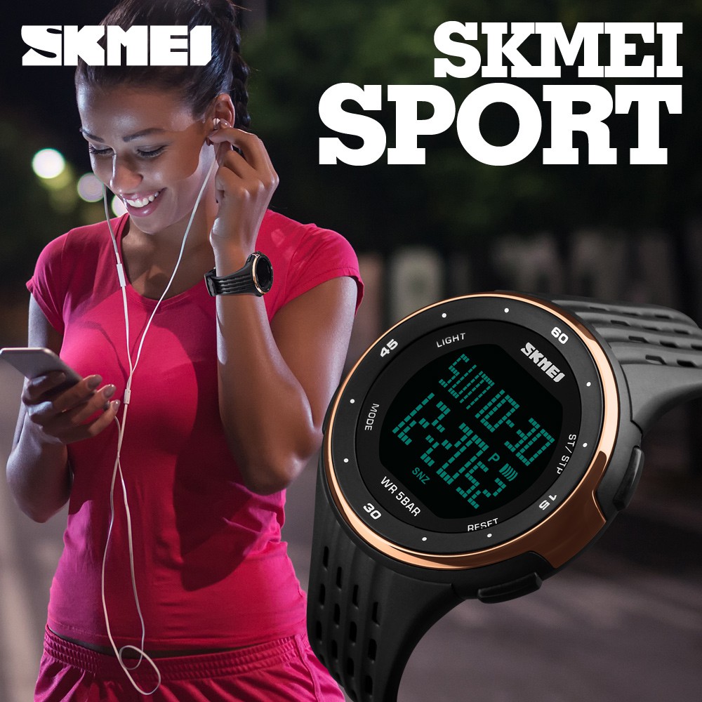 SKMEI 1219 Jam Tangan Pria Wanita Digital Anti Air WATCHKITE WKOS