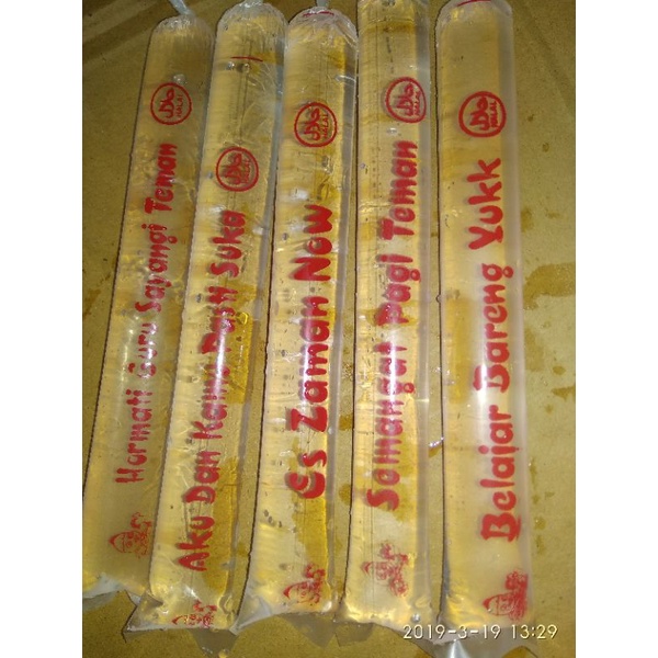 Merajut_Berkah Plastik Es Mambo Sablon Lucu Uk 323/326