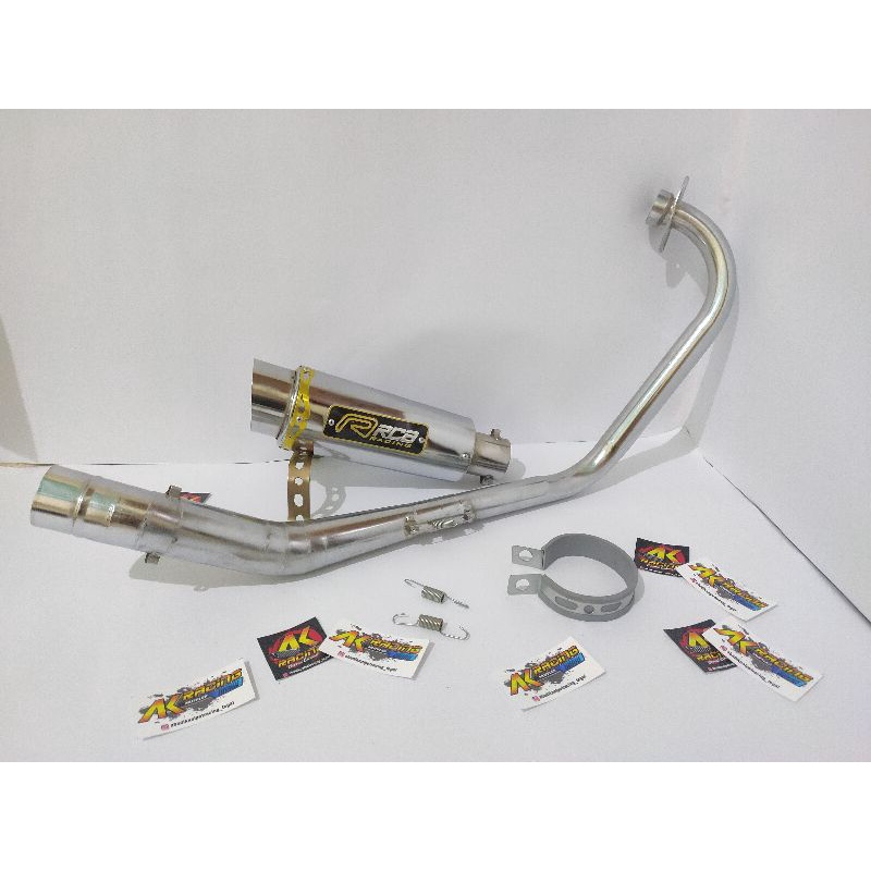 KNALPOT RACING RCB ALL MOTOR VIXION, CBR 150R, VERZA, MP, BYSON, R15 V2 V3, TIGER, GL, CB